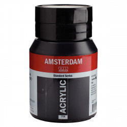 Farba akrylowa - Amsterdam - 735, Oxide Black, 500 ml