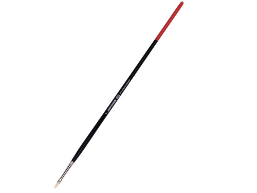 Flat, synthetic, 600 series brush - Amsterdam - long handle, no. 4