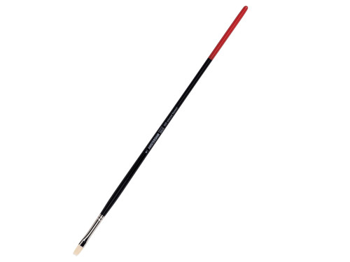 Flat, synthetic, 600 series brush - Amsterdam - long handle, no. 6