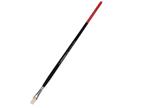Flat, synthetic, 600 series brush - Amsterdam - long handle, no. 10