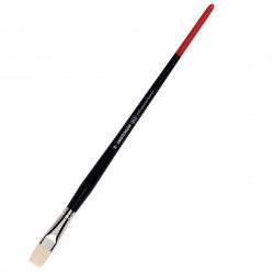 Flat, synthetic, 600 series brush - Amsterdam - long handle, no. 16