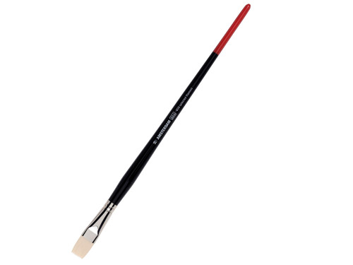 Flat, synthetic, 600 series brush - Amsterdam - long handle, no. 16