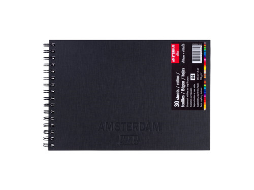 Sketchbook with spiral - Amsterdam - A4, 250 g, 30 sheets