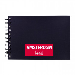 Sketchbook with spiral - Amsterdam - A5, 250 g, 30 sheets