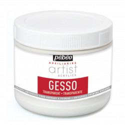 Gesso for acrylic and oil...