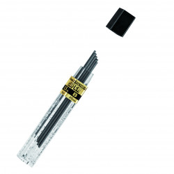 Mechanical pencil Super Hi Polymer lead refills AM13 - Pentel - B, 1,3 mm, 8 pcs
