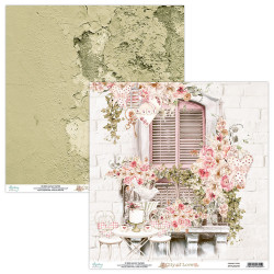 Papier do scrapbookingu 30,5 x 30,5 cm - Mintay - City of Love 01