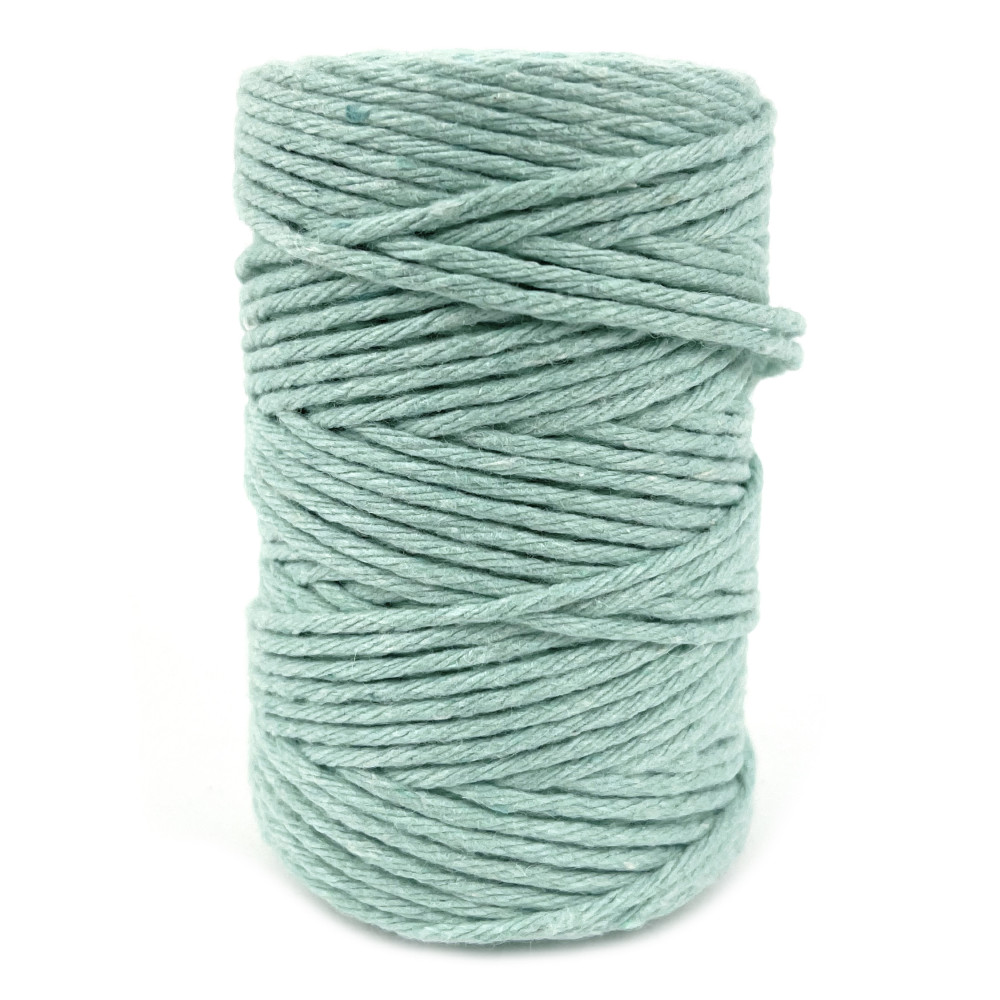Cotton cord for macrames - ocean blue, 2 mm, 60 m