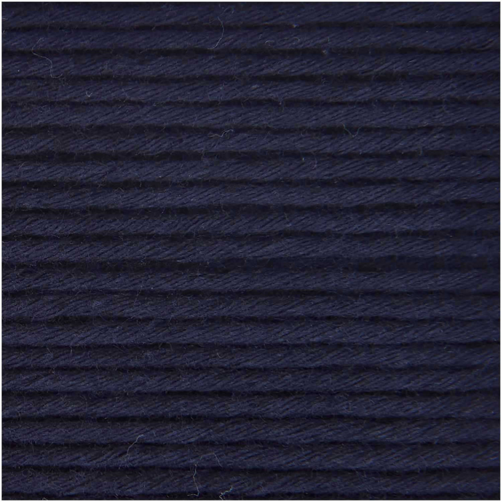 Włóczka bawełniana Essentials Organic Cotton DK - Rico Design - Navy Blue, 50 g