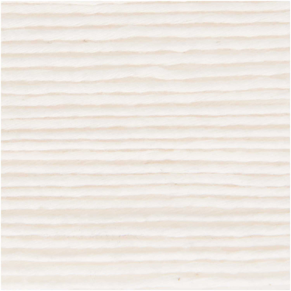 Włóczka bawełniana Essentials Organic Cotton DK - Rico Design - White, 50 g