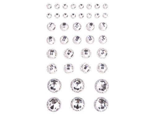Kryształki samoprzylepne Crystal - DpCraft - 40 szt.