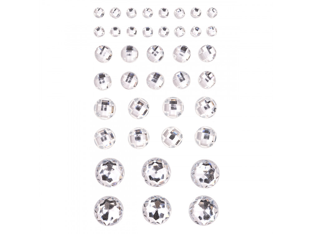 Kryształki samoprzylepne Crystal - DpCraft - 40 szt.
