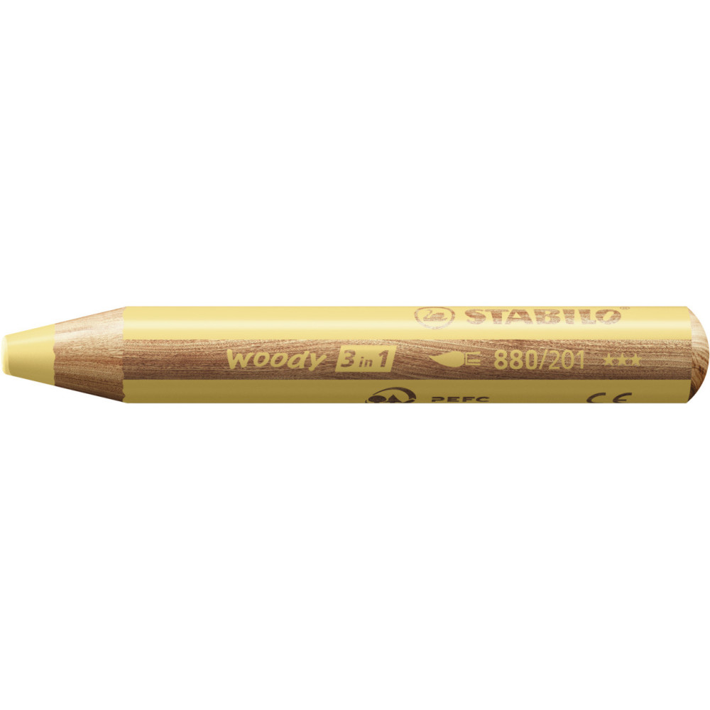 Woody 3 in 1 pencil - Stabilo - Pastel Yellow