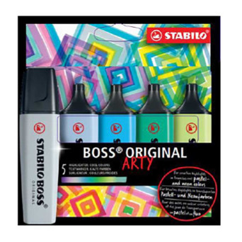 Zakreślacze Stabilo Boss Original zestaw NATURE COLORS 6 szt. naturalne  (70/6-2-5) • Cena, Opinie • Zakreślacze 14603387009 • Allegro