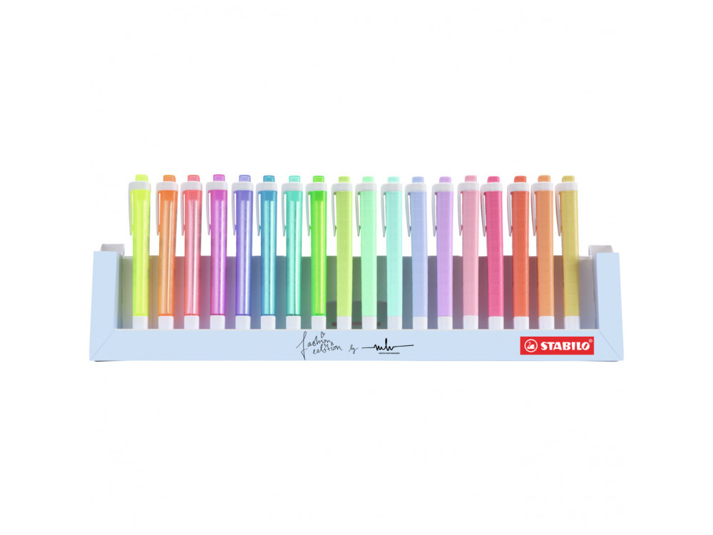 Swing Cool highlighters set - Stabilo - pastel, 18 pcs