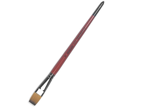 Flat, synthetic brush, 1097F series - Renesans - short handle, no. 18