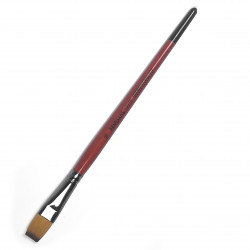 Flat, synthetic brush, 1097F series - Renesans - short handle, no. 16