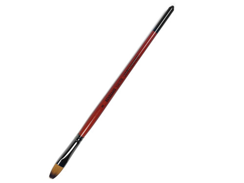 Filbert, synthetic brush, 1097FR series - Renesans - short handle, no. 8