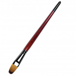Filbert, synthetic brush, 1097FR series - Renesans - short handle, no. 22