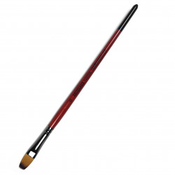 Filbert, synthetic brush, 1097FR series - Renesans - short handle, no. 10