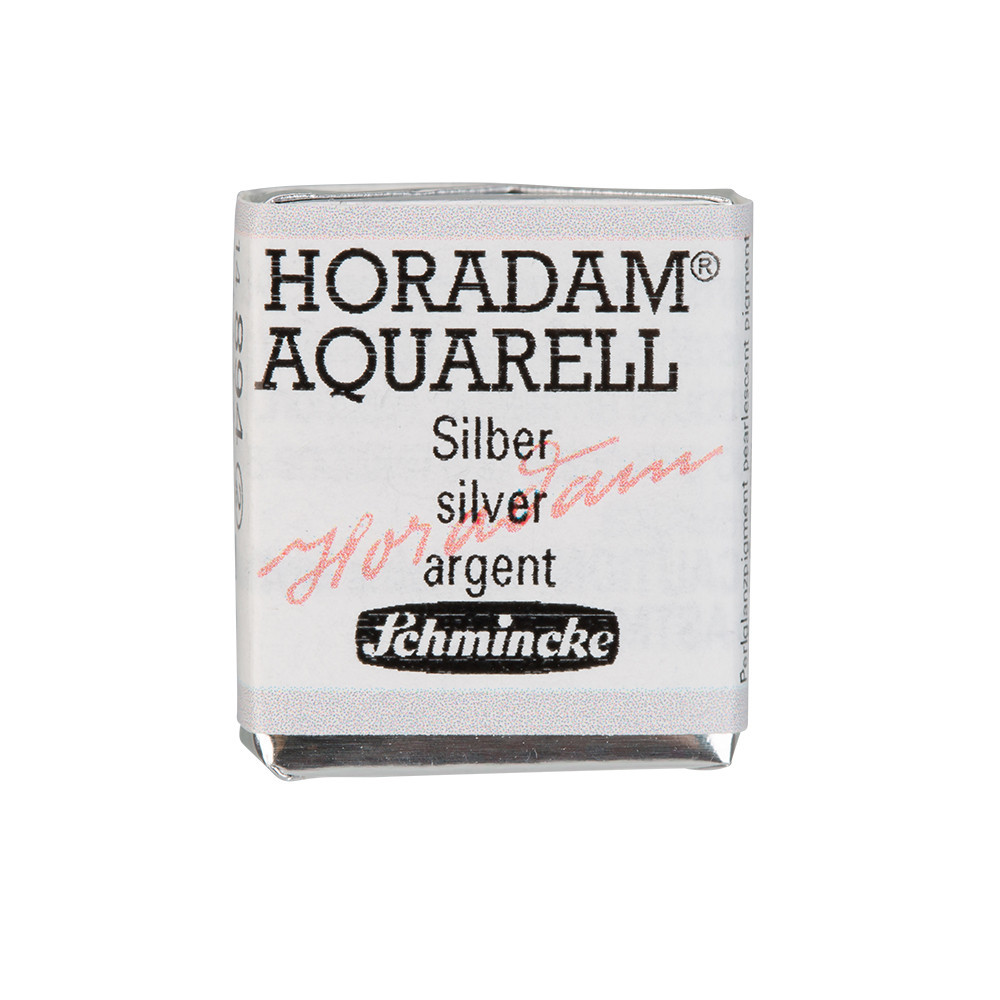 Horadam Aquarell watercolor paint - Schmincke - 894, Silver