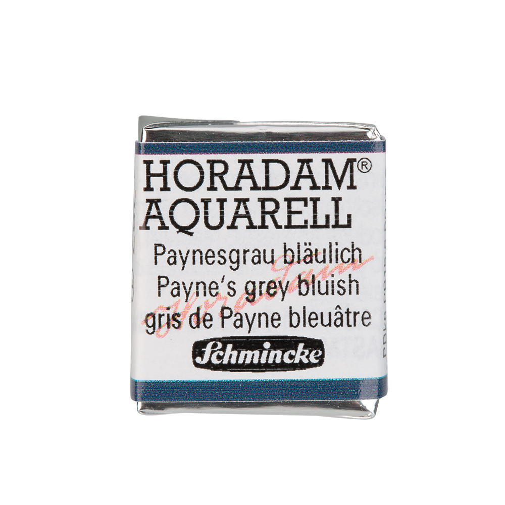 Horadam Aquarell watercolor paint - Schmincke - 787, Payney's Grey Bluish