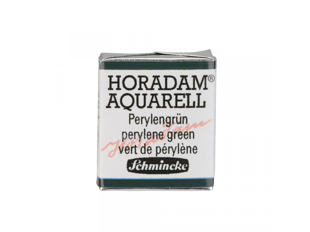 Horadam Aquarell watercolor paint - Schmincke - 784, Perylene Green