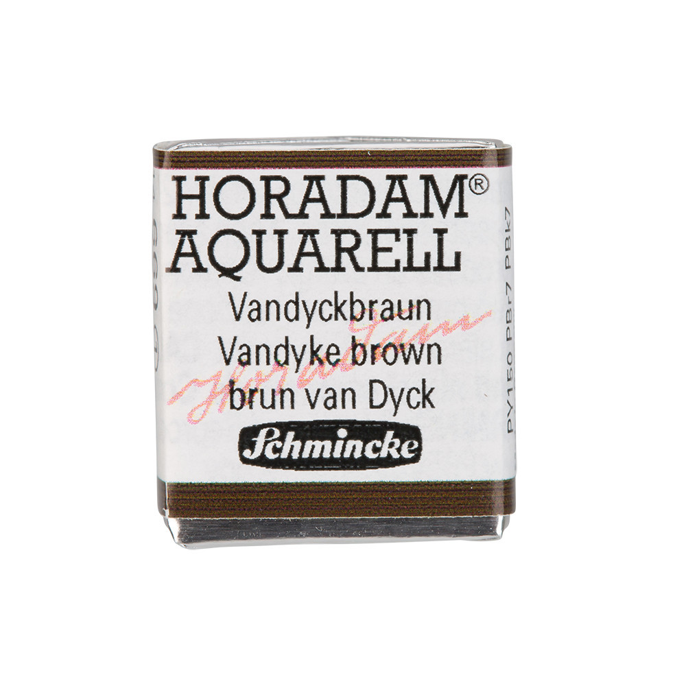 Farba akwarelowa Horadam Aquarell - Schmincke - 669, Vandyke Brown