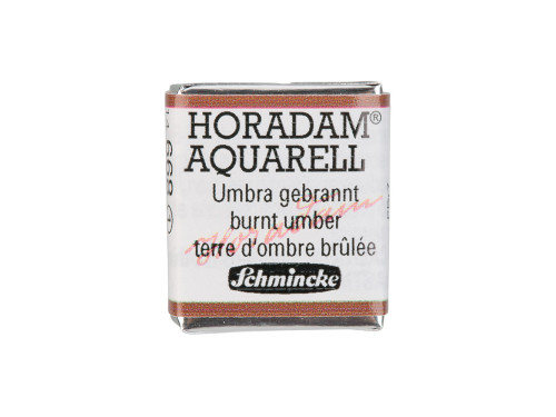 Farba akwarelowa Horadam Aquarell - Schmincke - 668, Burnt Umber