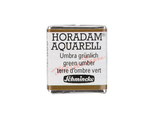 Horadam Aquarell watercolor paint - Schmincke - 665, Green Umber