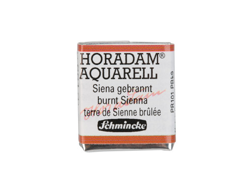 Horadam Aquarell watercolor paint - Schmincke - 661, Burnt Sienna