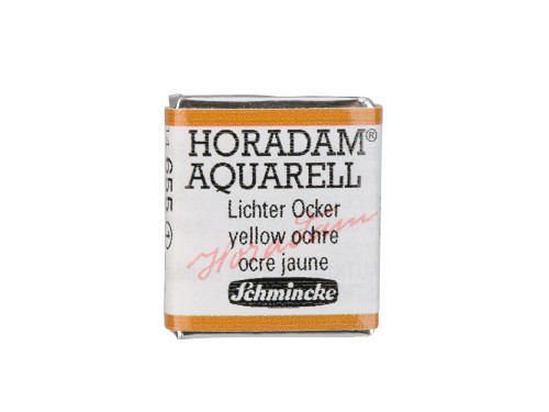 Horadam Aquarell watercolor paint - Schmincke - 655, Yellow Ochre