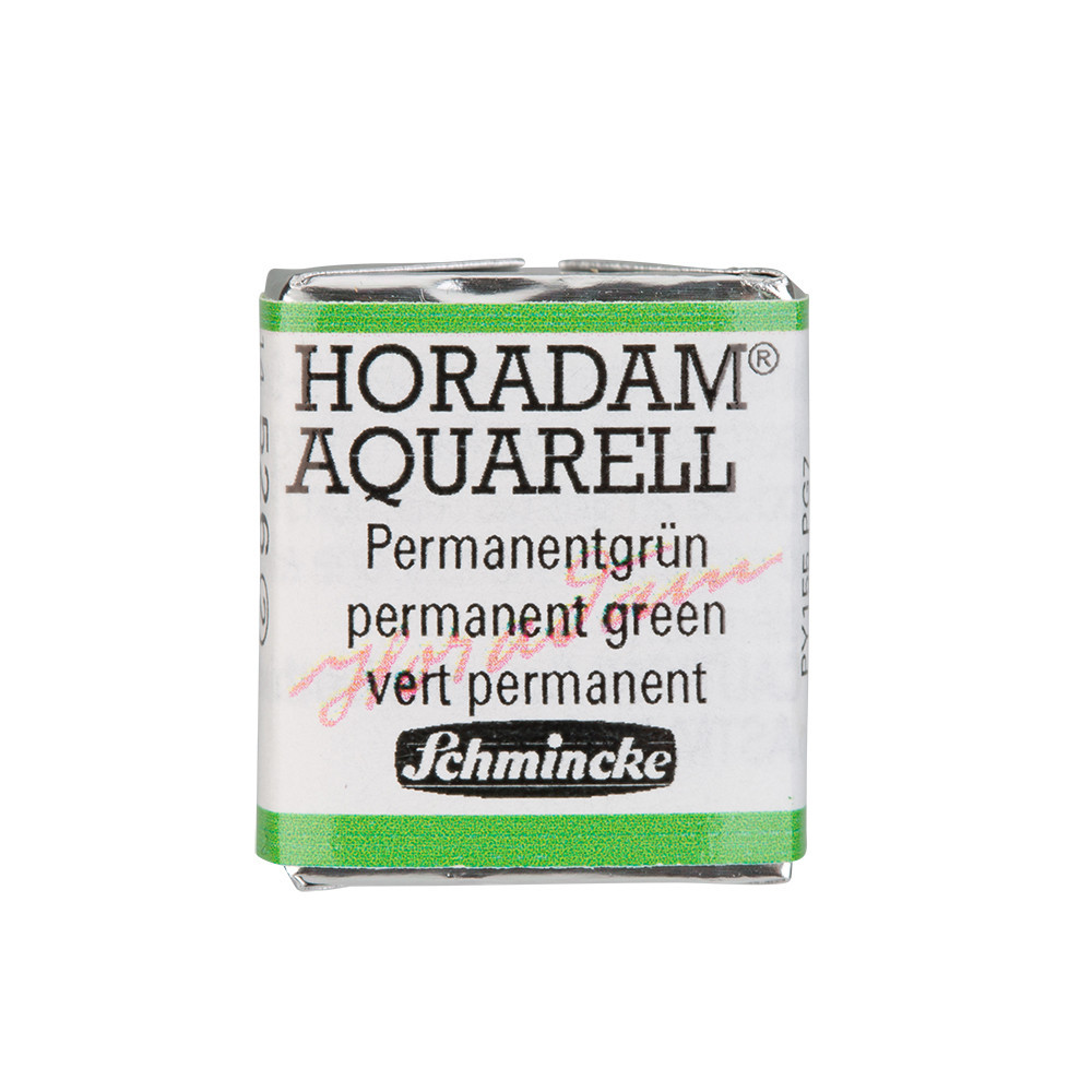 Horadam Aquarell watercolor paint - Schmincke - 526, Permanent Green