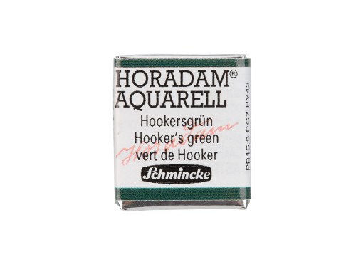 Horadam Aquarell watercolor paint - Schmincke - 521, Hooker's Green
