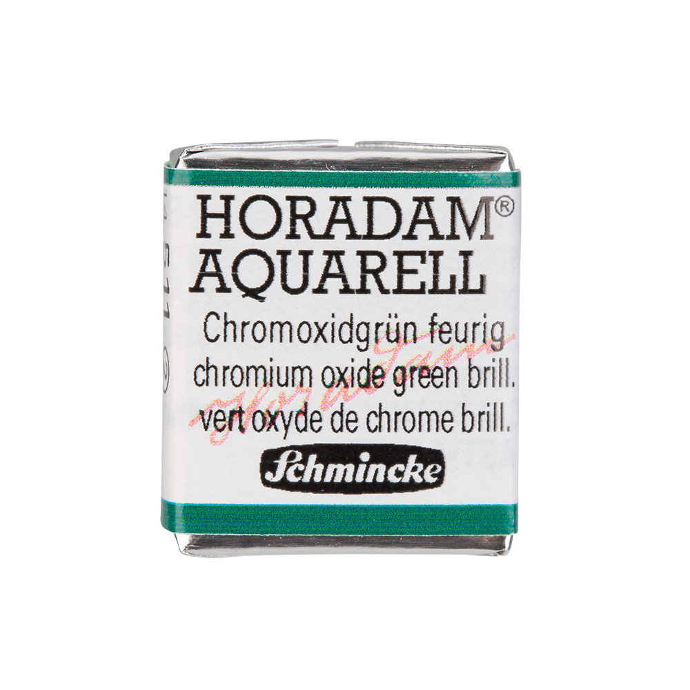 Horadam Aquarell watercolor paint - Schmincke - 511, Chromium Oxide Green Brilliant