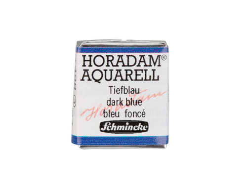 Horadam Aquarell watercolor paint - Schmincke - 498, Dark Blue