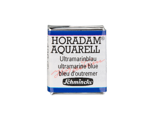Horadam Aquarell watercolor paint - Schmincke - 496, Ultramarine Blue