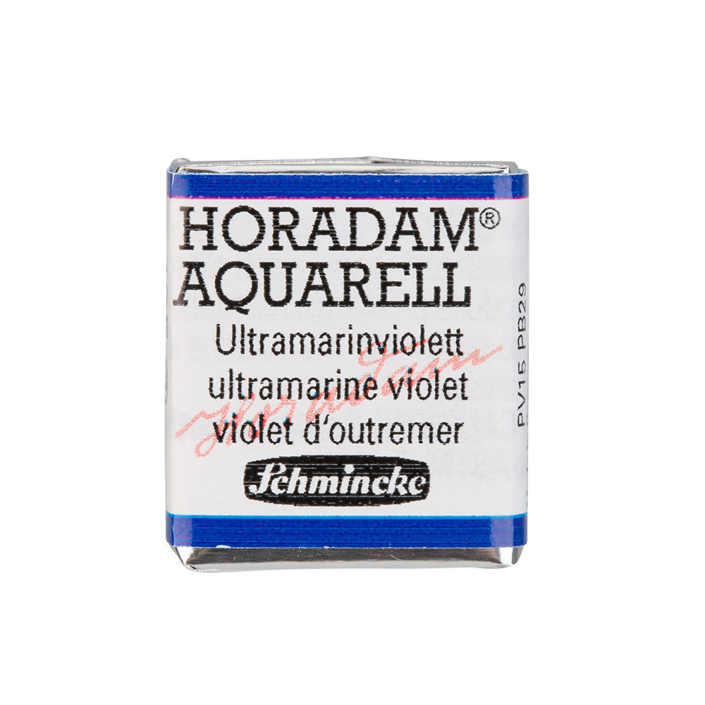 Horadam Aquarell watercolor paint - Schmincke - 495, Ultramarine Violet