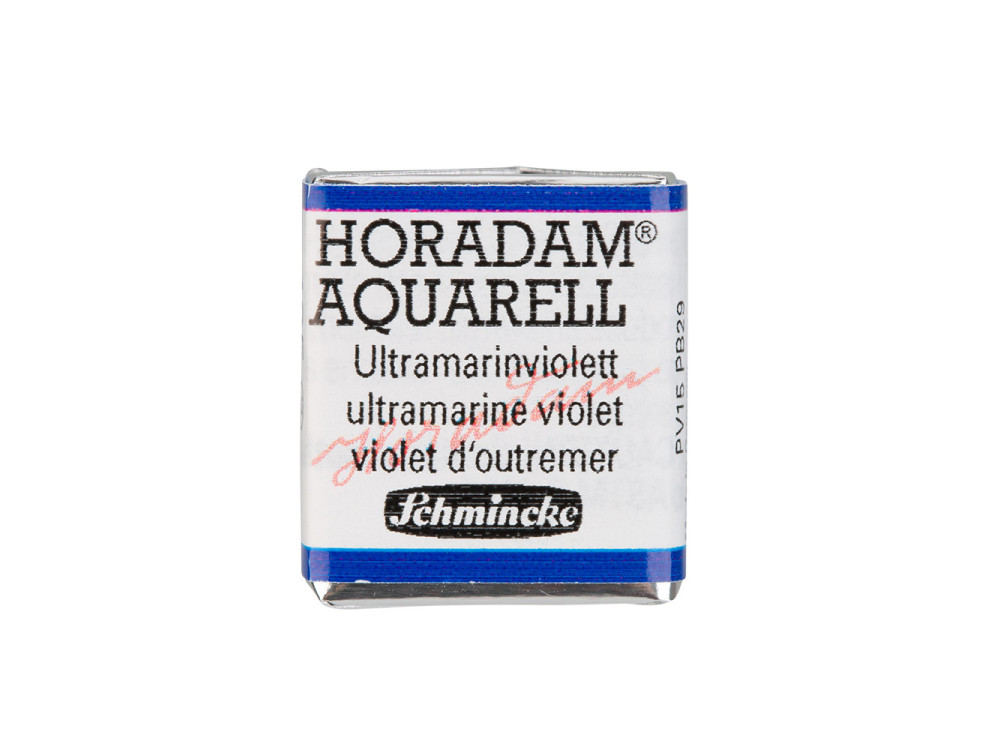 Horadam Aquarell watercolor paint - Schmincke - 495, Ultramarine Violet