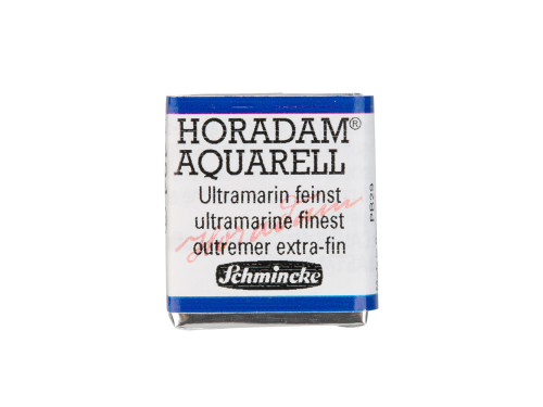 Horadam Aquarell watercolor paint - Schmincke - 494, Ultramarine Finest