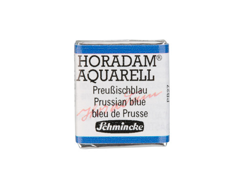 Horadam Aquarell watercolor paint - Schmincke - 492, Prussian Blue