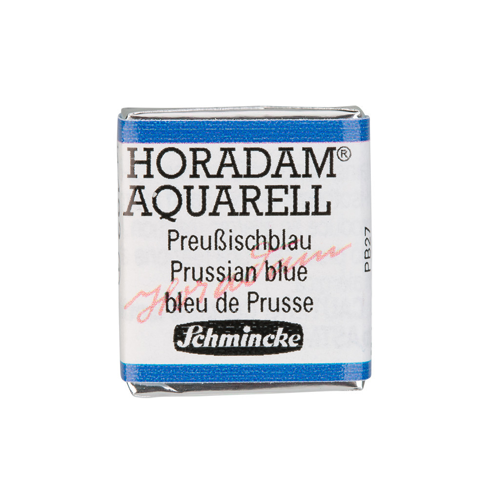 Horadam Aquarell watercolor paint - Schmincke - 492, Prussian Blue