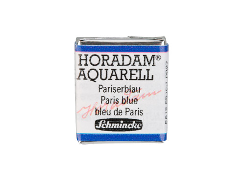 Horadam Aquarell watercolor paint - Schmincke - 491, Paris Blue