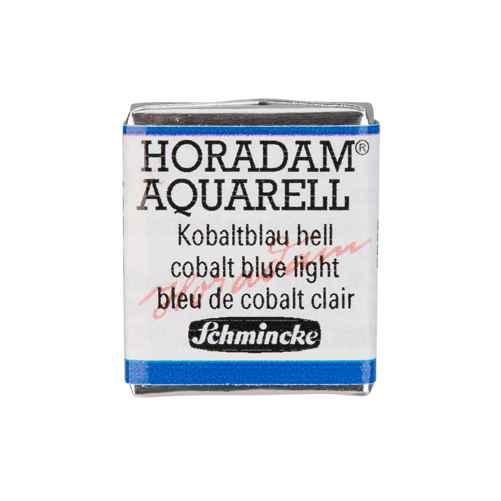 Horadam Aquarell watercolor paint - Schmincke - 487, Cobalt Blue Light
