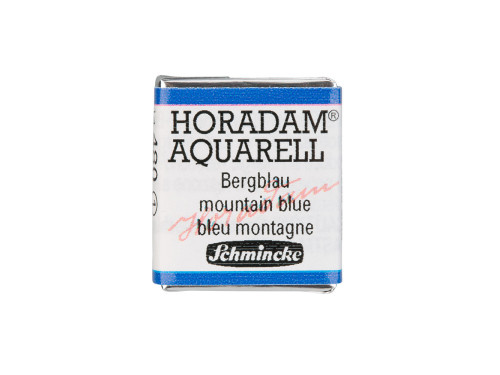 Horadam Aquarell watercolor paint - Schmincke - 480, Mountain Blue