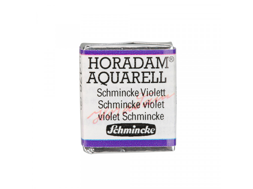 Horadam Aquarell watercolor paint - Schmincke - 476, Schmincke Violet