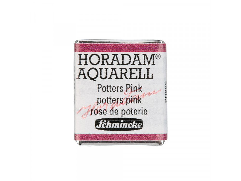 Horadam Aquarell watercolor paint - Schmincke - 370, Potters Pink