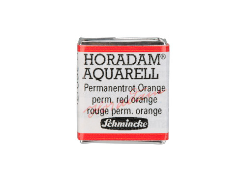Horadam Aquarell watercolor paint - Schmincke - 360, Permanent Red Orange