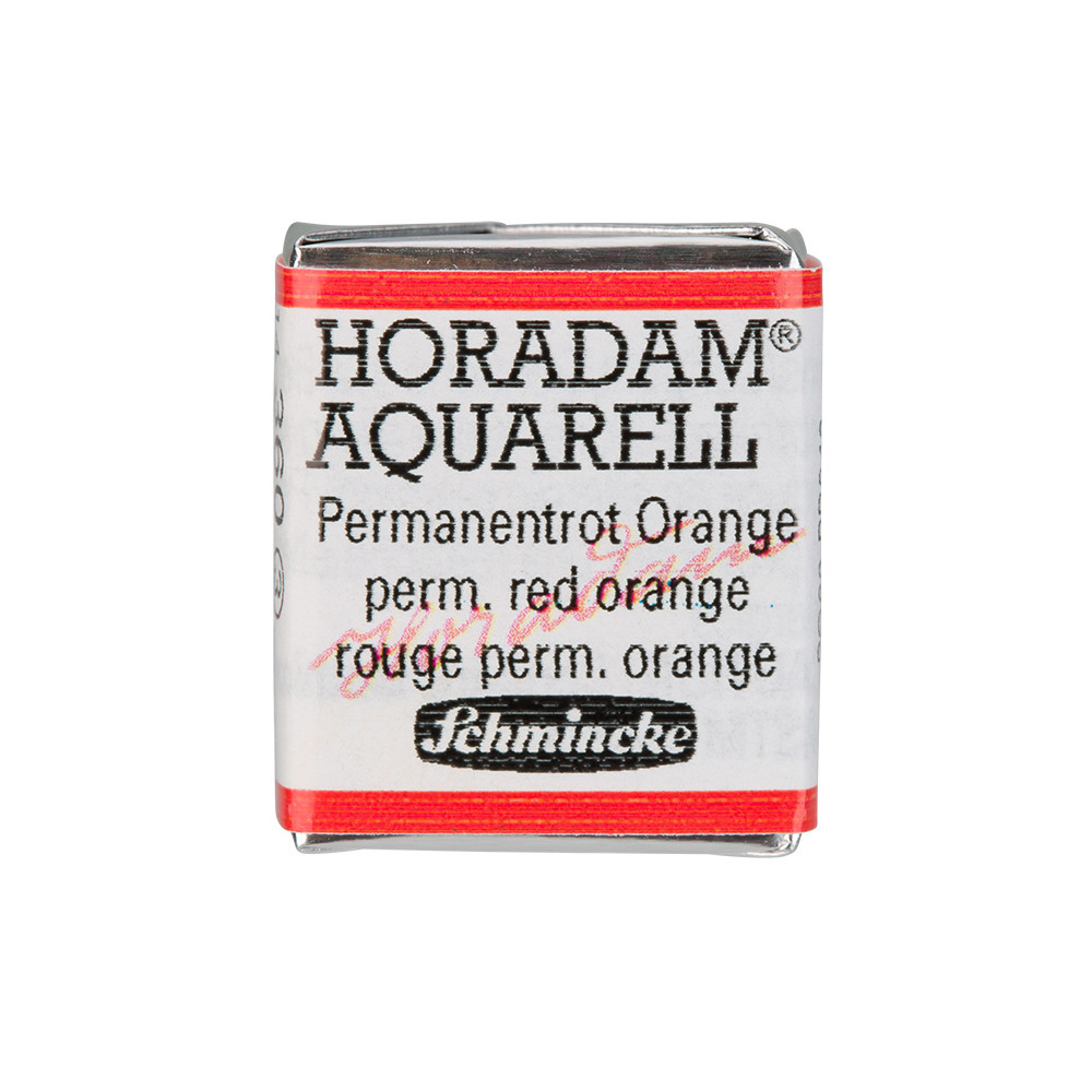 Farba akwarelowa Horadam Aquarell - Schmincke - 360, Permanent Red Orange