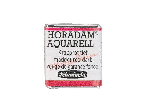 Horadam Aquarell watercolor paint - Schmincke - 354, Madder Red Dark